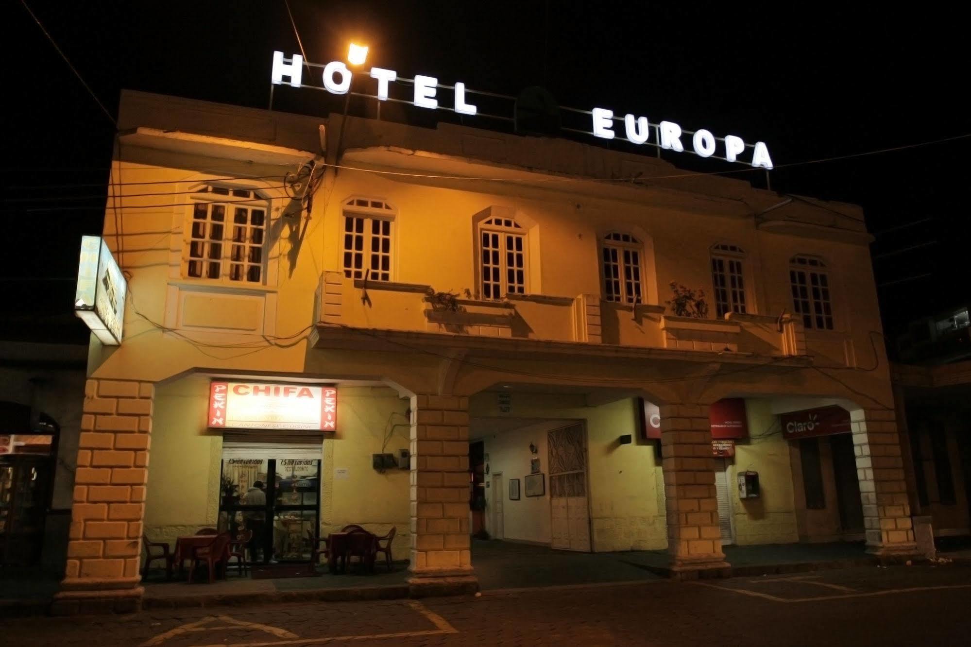Hotel Europa Alausí Kültér fotó
